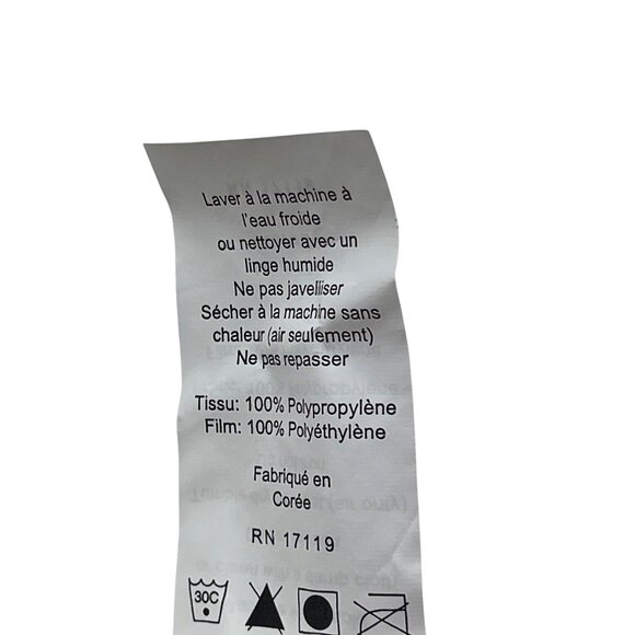 White Polypropylene Pillow Cover 20x28 Inches With Zipper Closure 66h NEW PICS - Picture 3 of 4